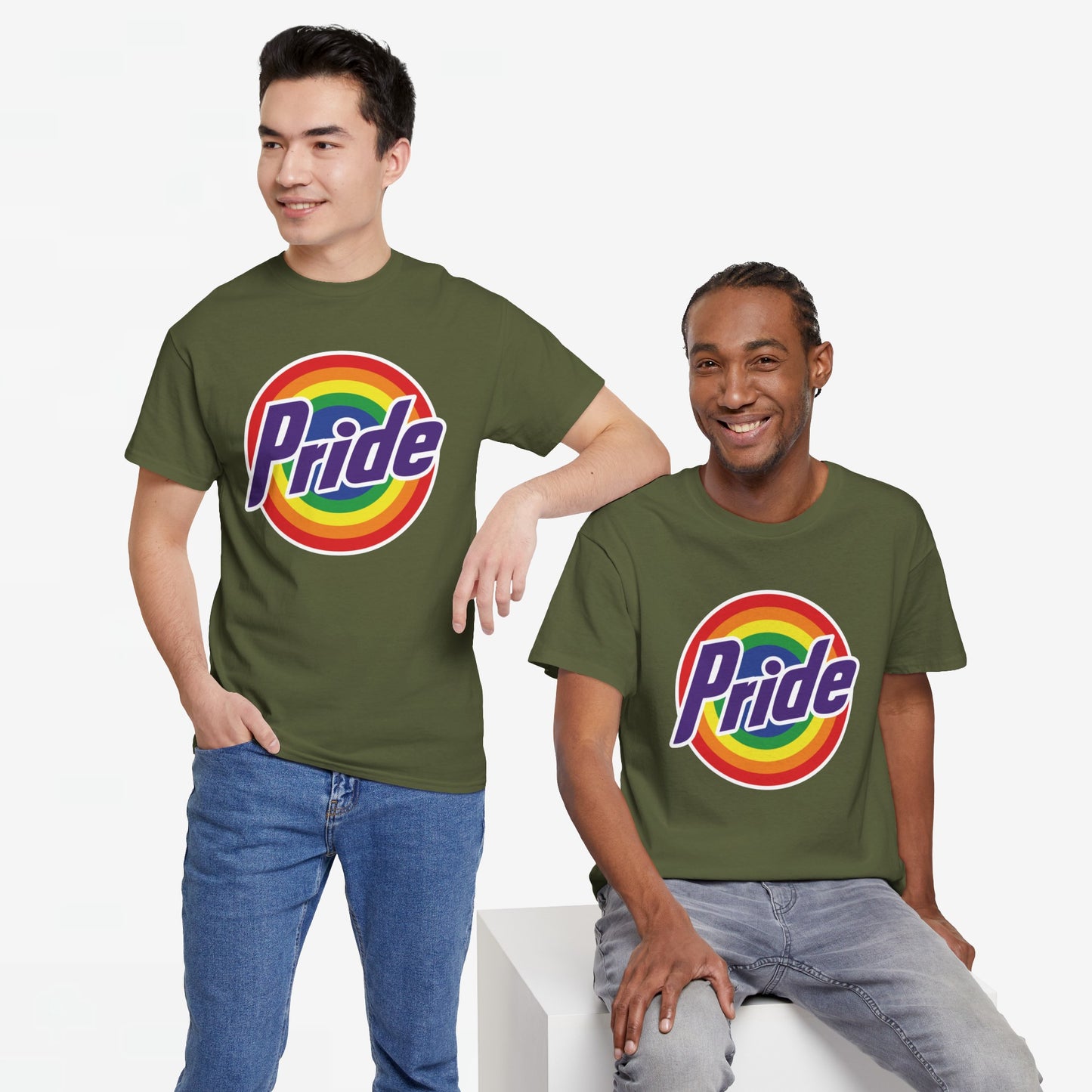 Gay Pride T-shirt - PRIDE - Oversized #50