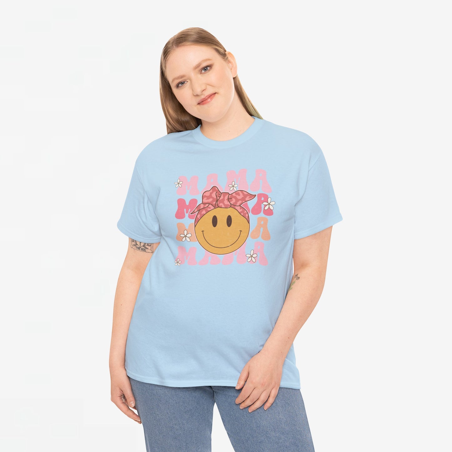 Moederdag Mama Cadeau - T-shirt - Happy Mama - Oversized - #30