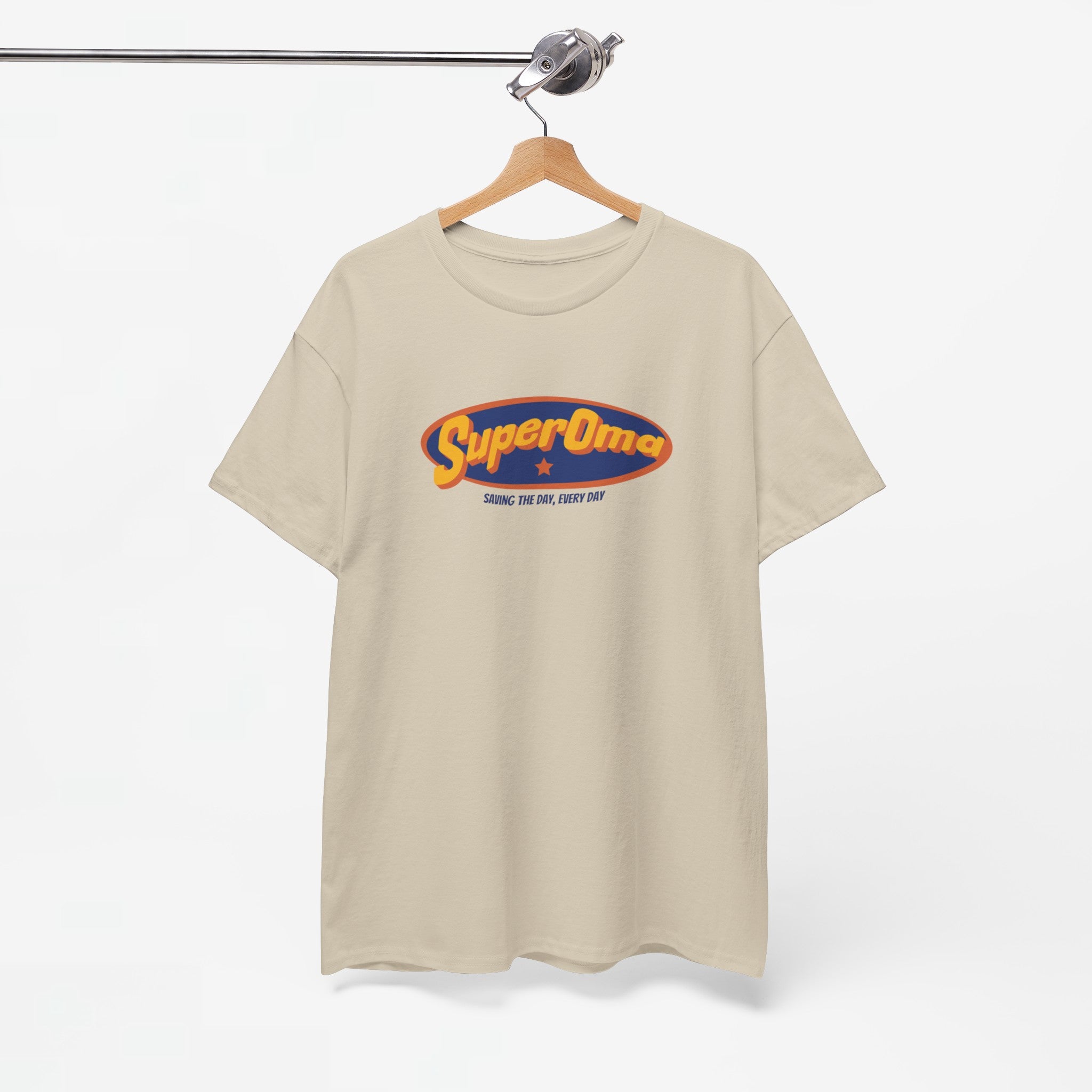 Moederdag Mama Cadeau - T-shirt - Super Oma - Oversized - #71