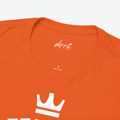 Oranje Shirt Queen | Front Print | Koningsdag T-shirt | Oversized | Dames