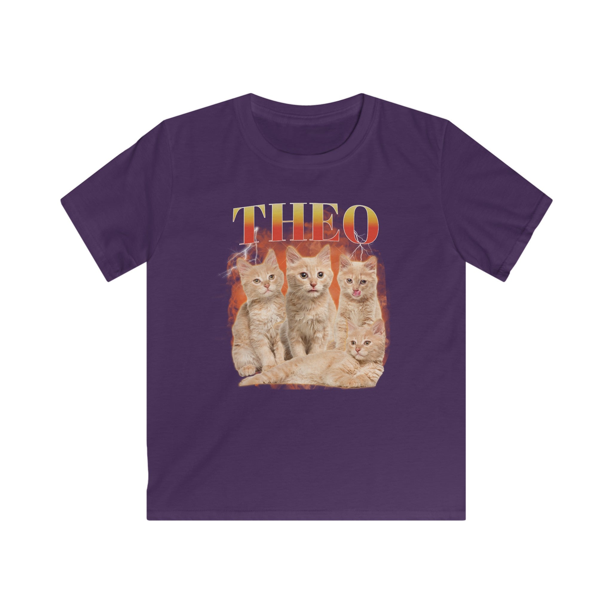 Gepersonaliseerd kinder t-shirt met huisdierfoto