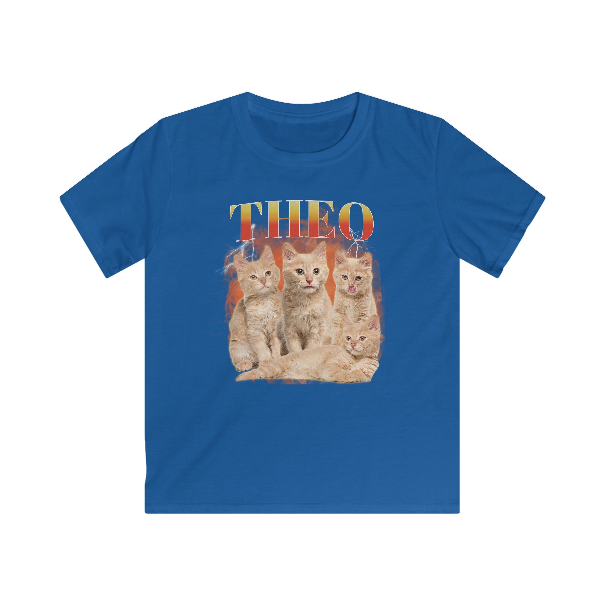 Gepersonaliseerd kinder t-shirt met huisdierfoto