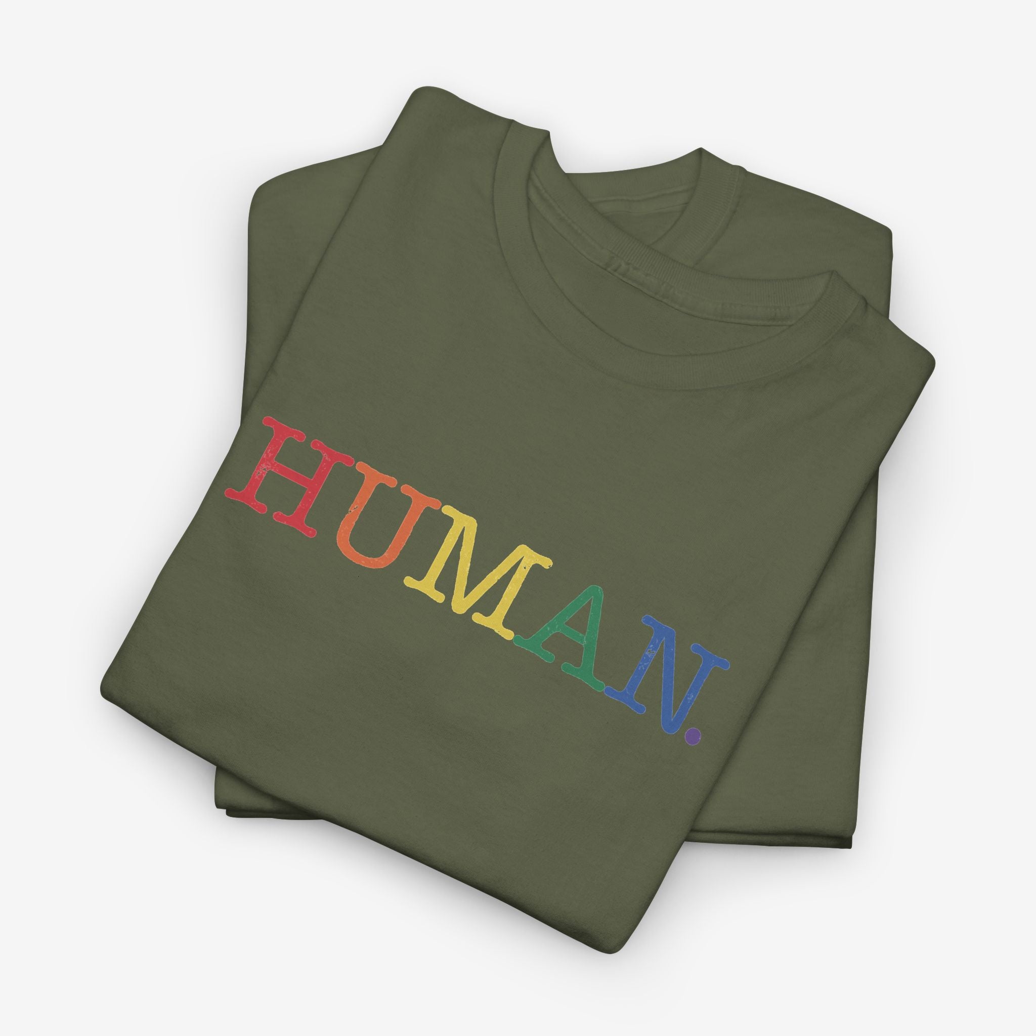 Gay Pride T-shirt - Regenboog Human | SkrrtShirt