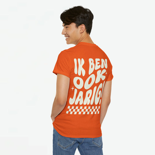 Ik ben ook jarig! | Back Print | Koningsdag T-shirt | Oversized