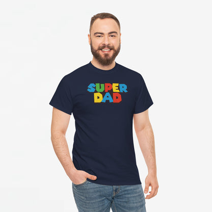 Vaderdag Papa Cadeau - T-shirt - Super Dad - Oversized #3