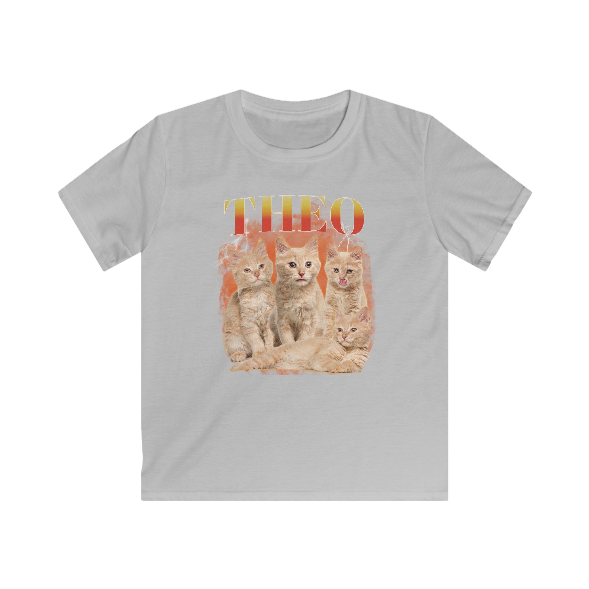 Gepersonaliseerd kinder t-shirt met huisdierfoto