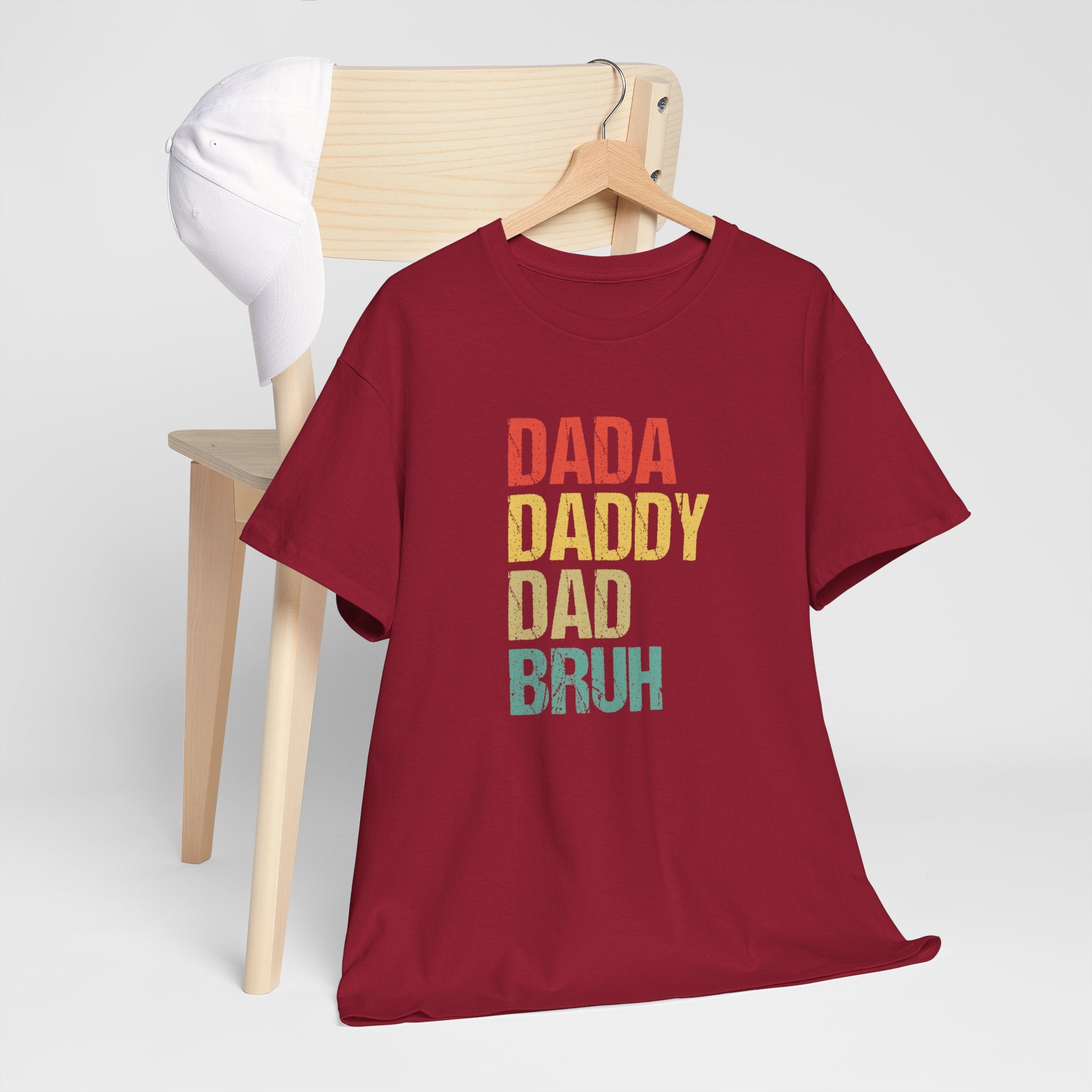 Vaderdag Papa Cadeau - T-shirt - Dada Daddy Dad Bruh - Oversized #28
