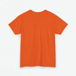 Oranje T-shirt, effen voorkant zonder zichtbare print