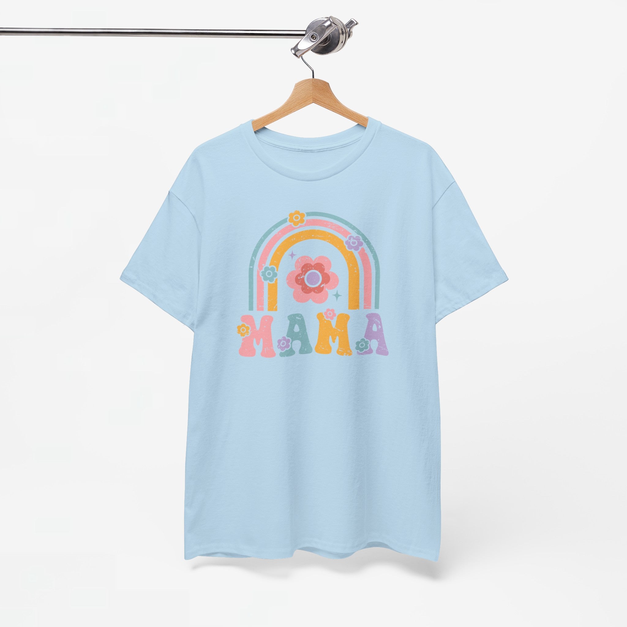 Moederdag Mama Cadeau - T-shirt - Rainbow - Oversized - #55