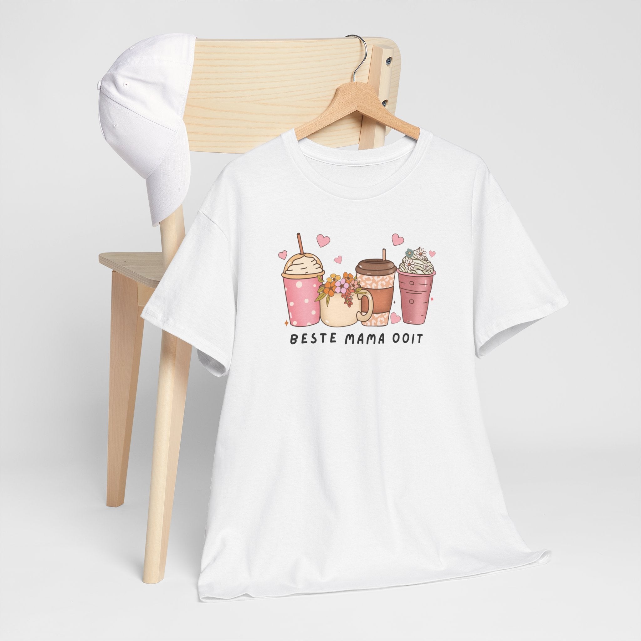Moederdag Mama Cadeau - T-shirt - Beste Mama Ooit - Oversized - #13