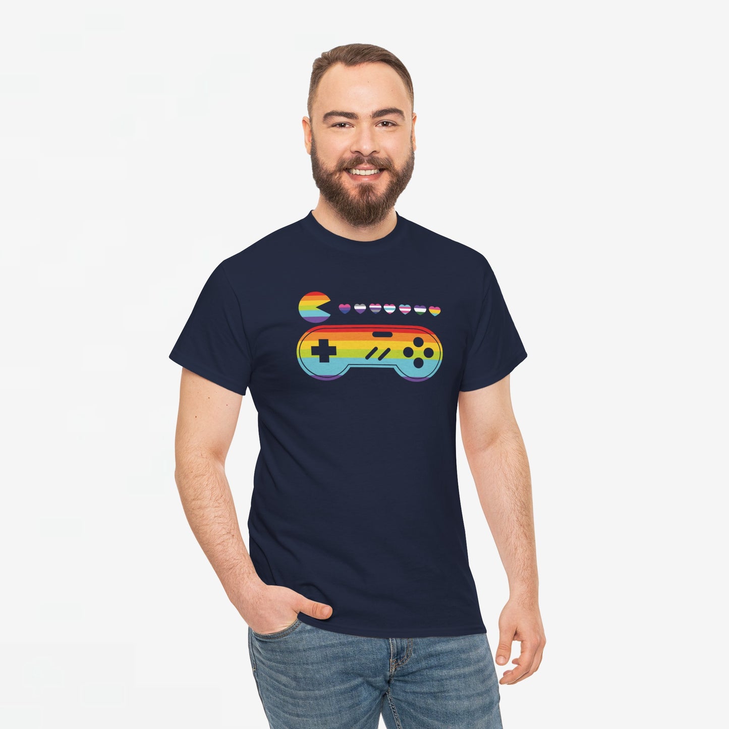 Gay Pride T-shirt - Gamer LGBTQ+  - Oversized #41