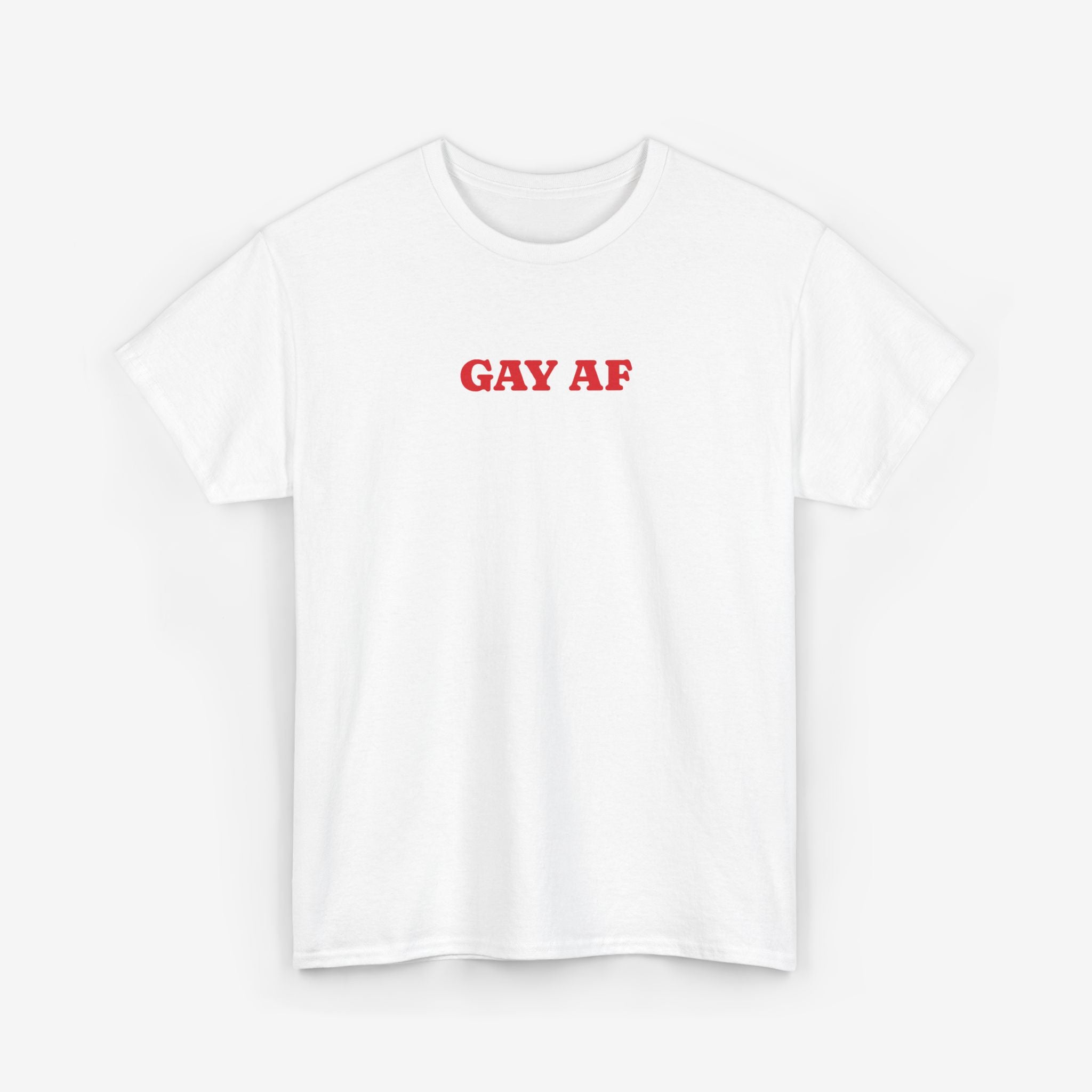 Gay Pride T-shirt -  Gay AF | SkrrtShirt