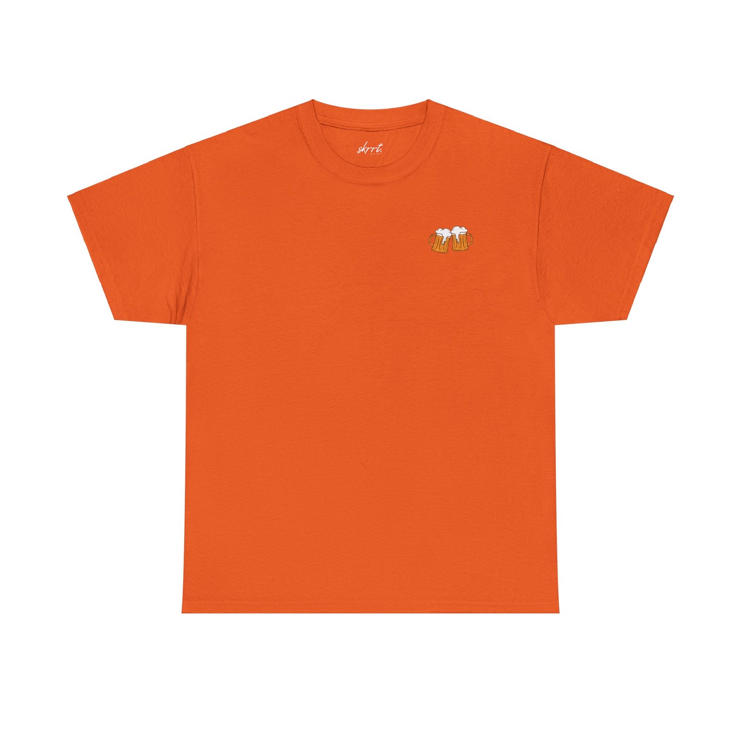 Lam Leve De Koning - oranje tekst | Back Print | Koningsdag T-shirt | Oversized | Heren