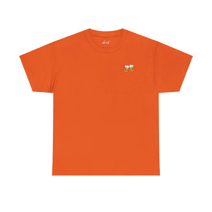 Lam Leve De Koning - oranje tekst | Back Print | Koningsdag T-shirt | Oversized | Heren