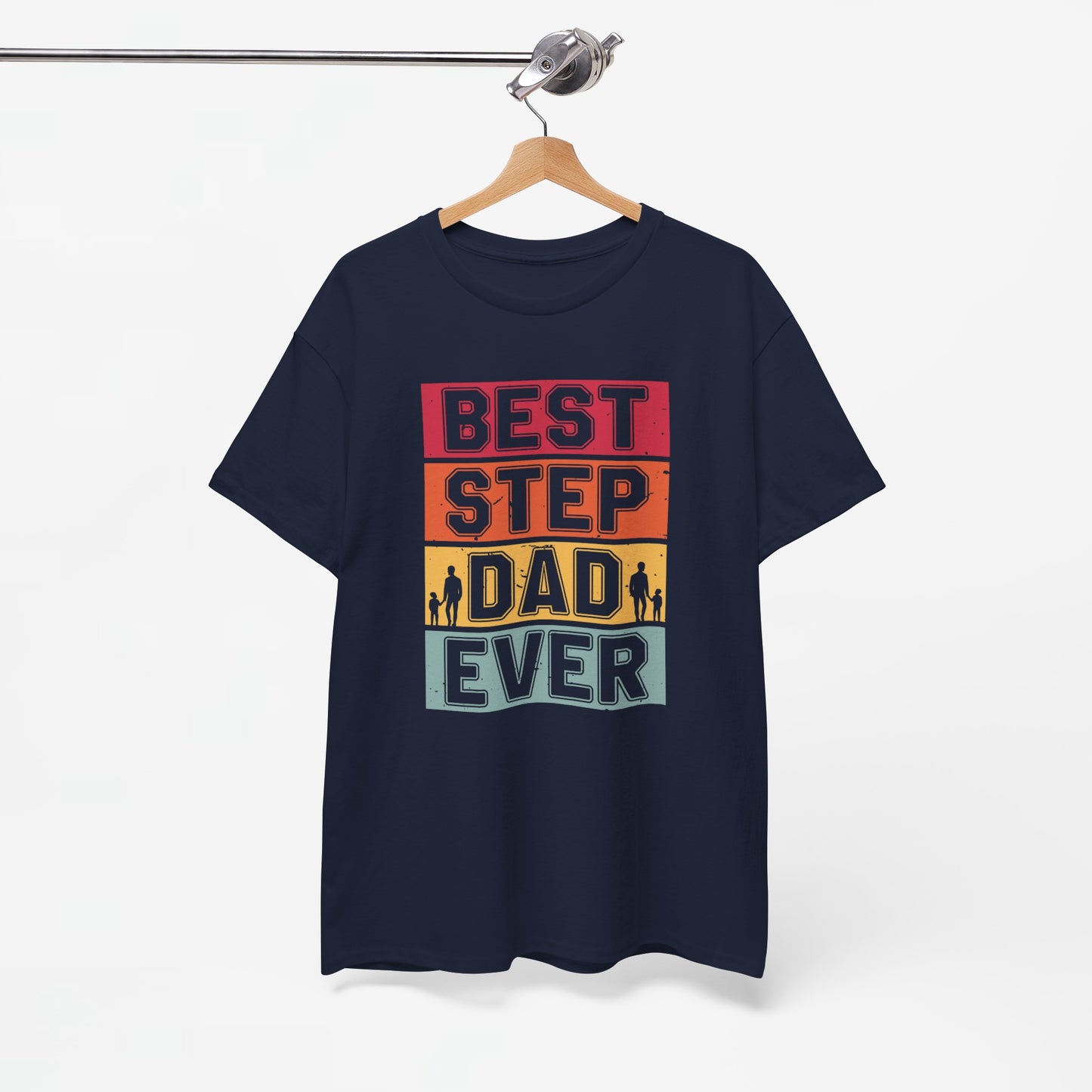 Vaderdag Papa Cadeau - T-shirt - Best Step Dad Ever - Oversized #31