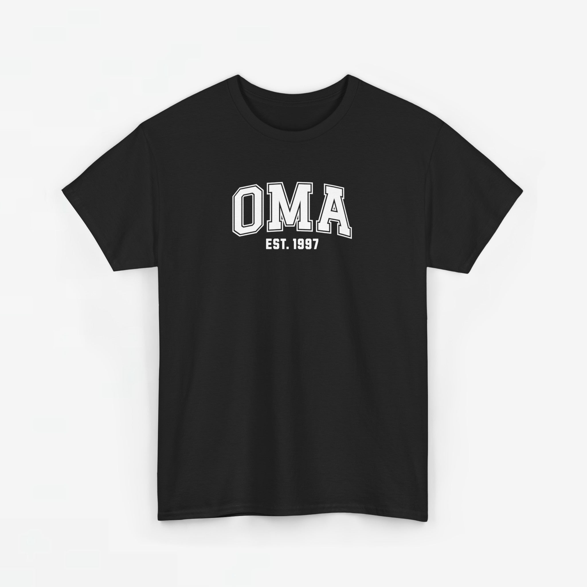 Gepersonaliseerde Moederdag Mama Cadeau - T-shirt - OMA - EST [Jaar]