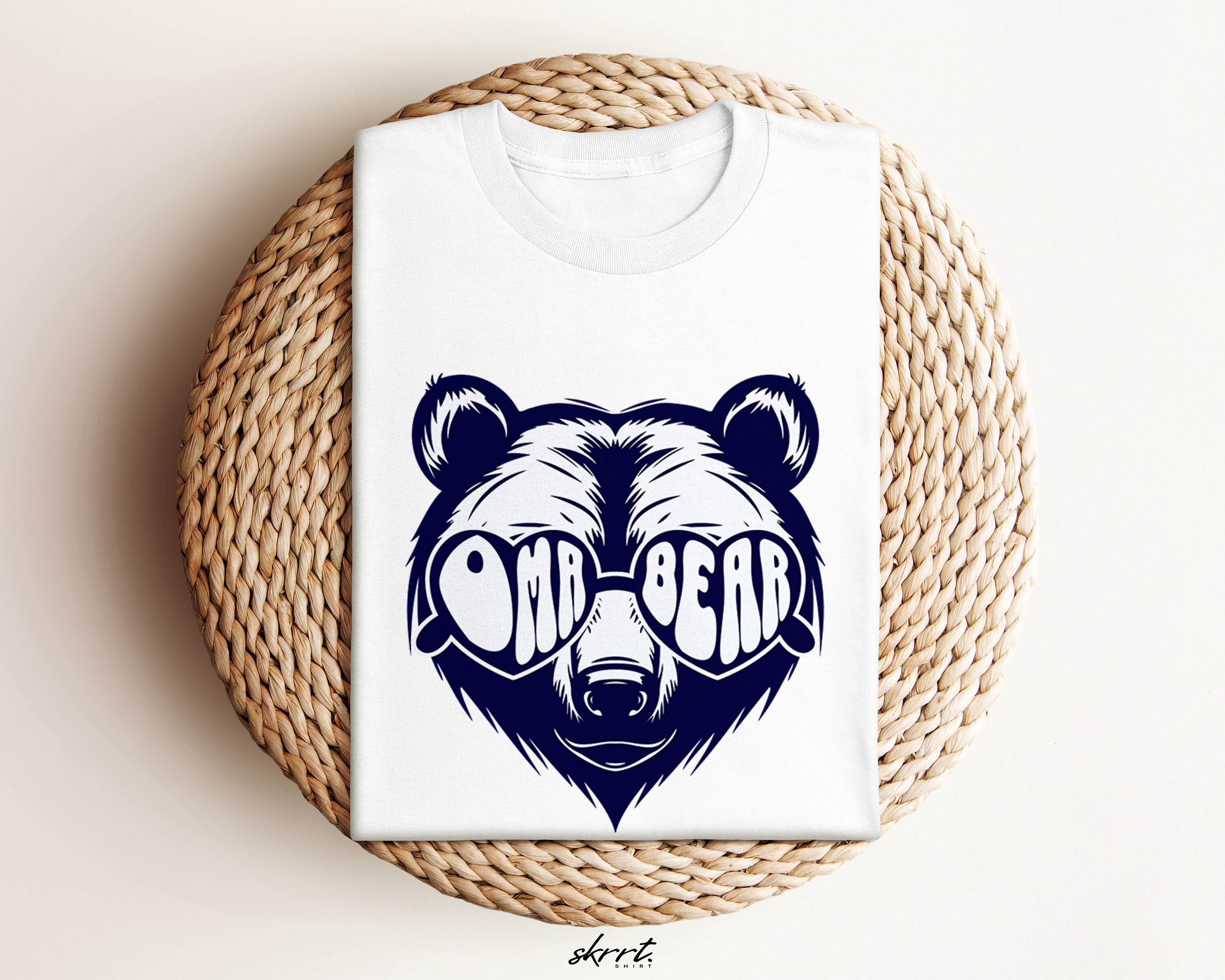Moederdag Mama Cadeau - T-shirt - Oma Bear - Oversized - #83