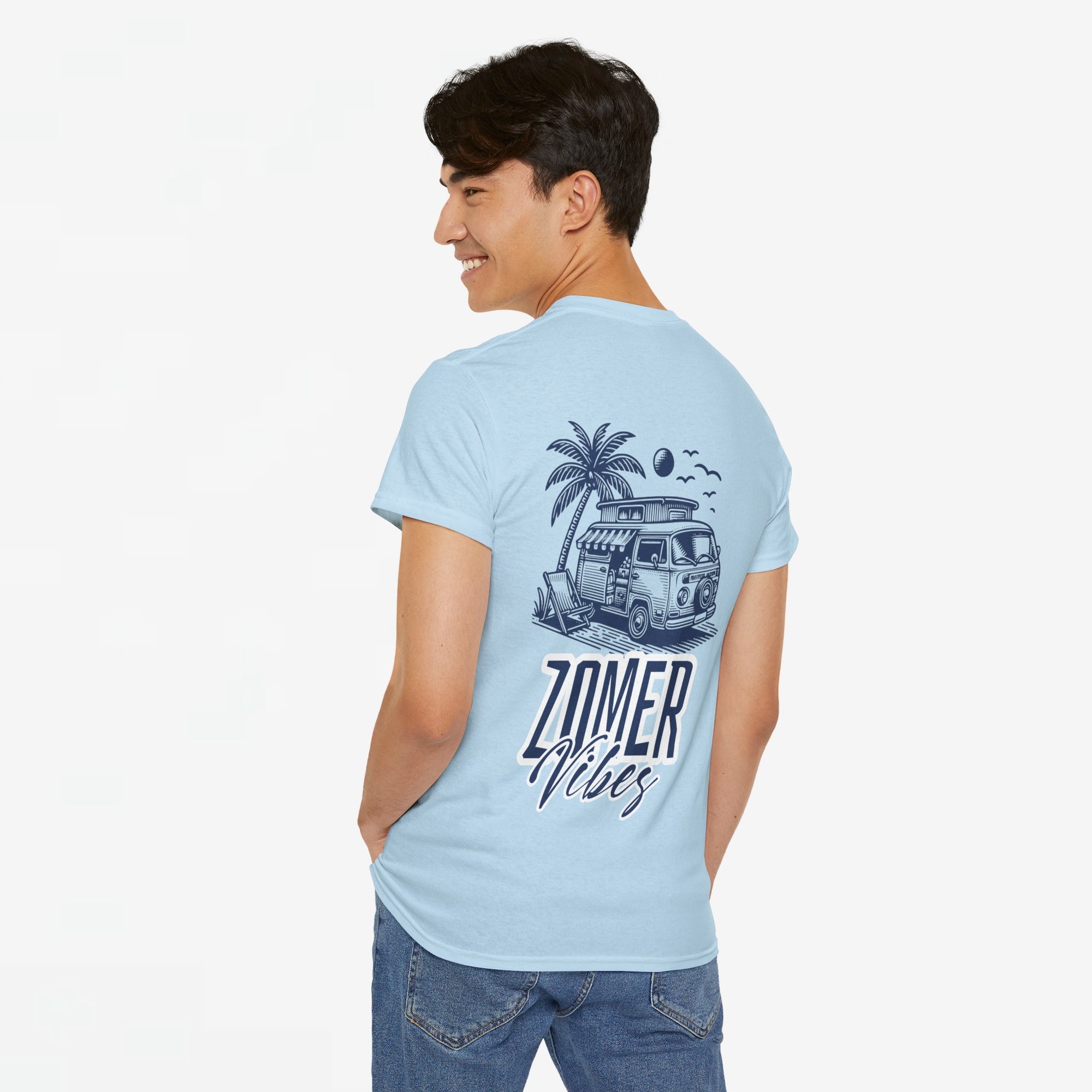Zomer T-shirt voor Heren - Skrrtshirt Zomervakantie Oversized Tee #7 - Zomer Vibes