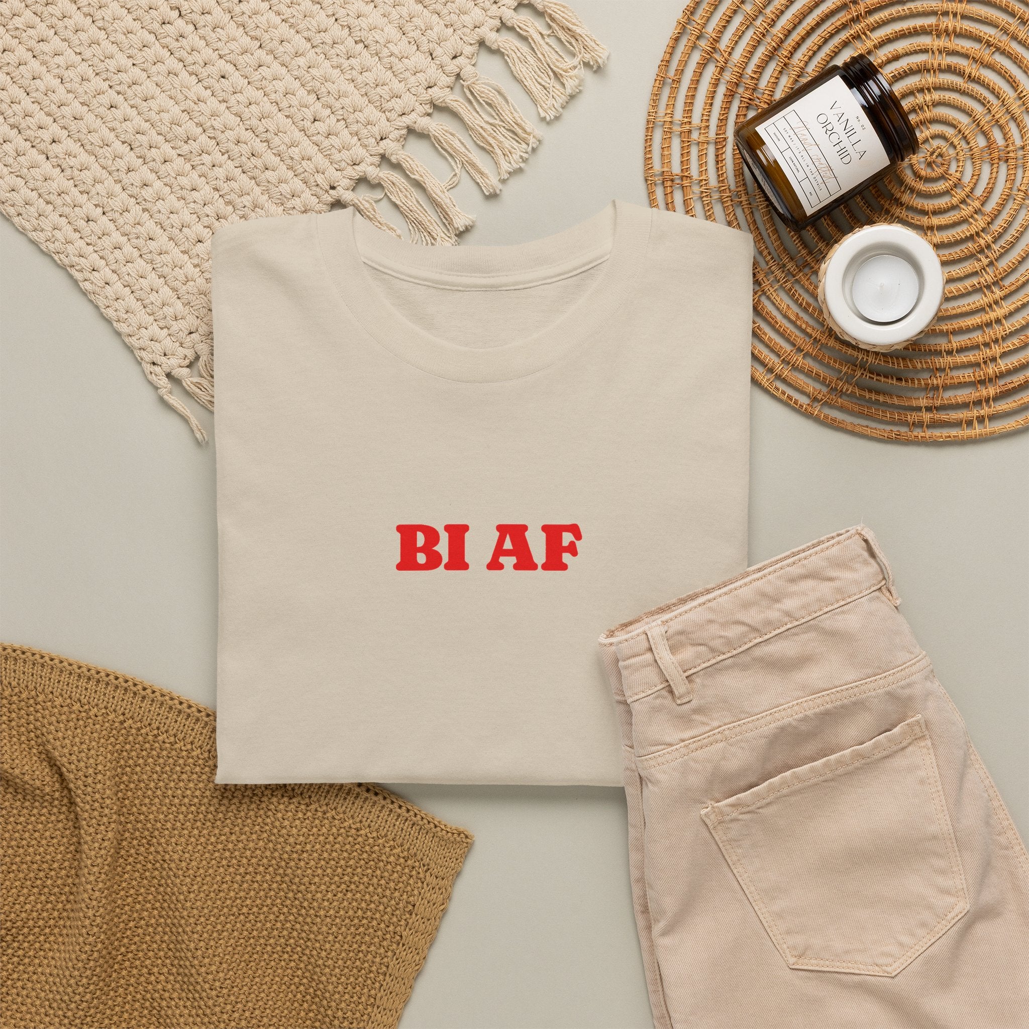 Gay Pride T-shirt -  BI AF | SkrrtShirt