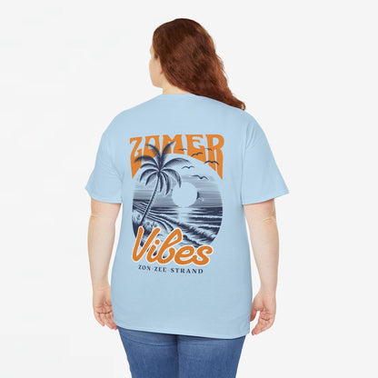 Zomer T-shirt voor Dames - Skrrtshirt Zomervakantie Oversized Tee #2- Zomer Vibes