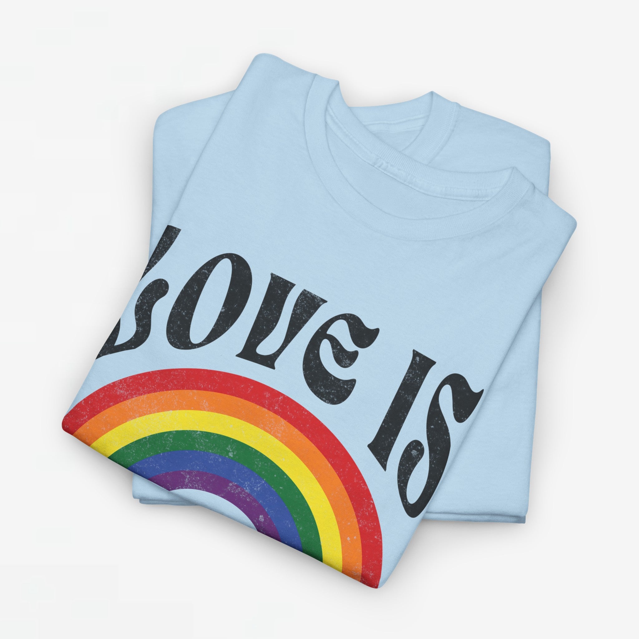 Gay Pride T-shirt - Love is love- Oversized #53
