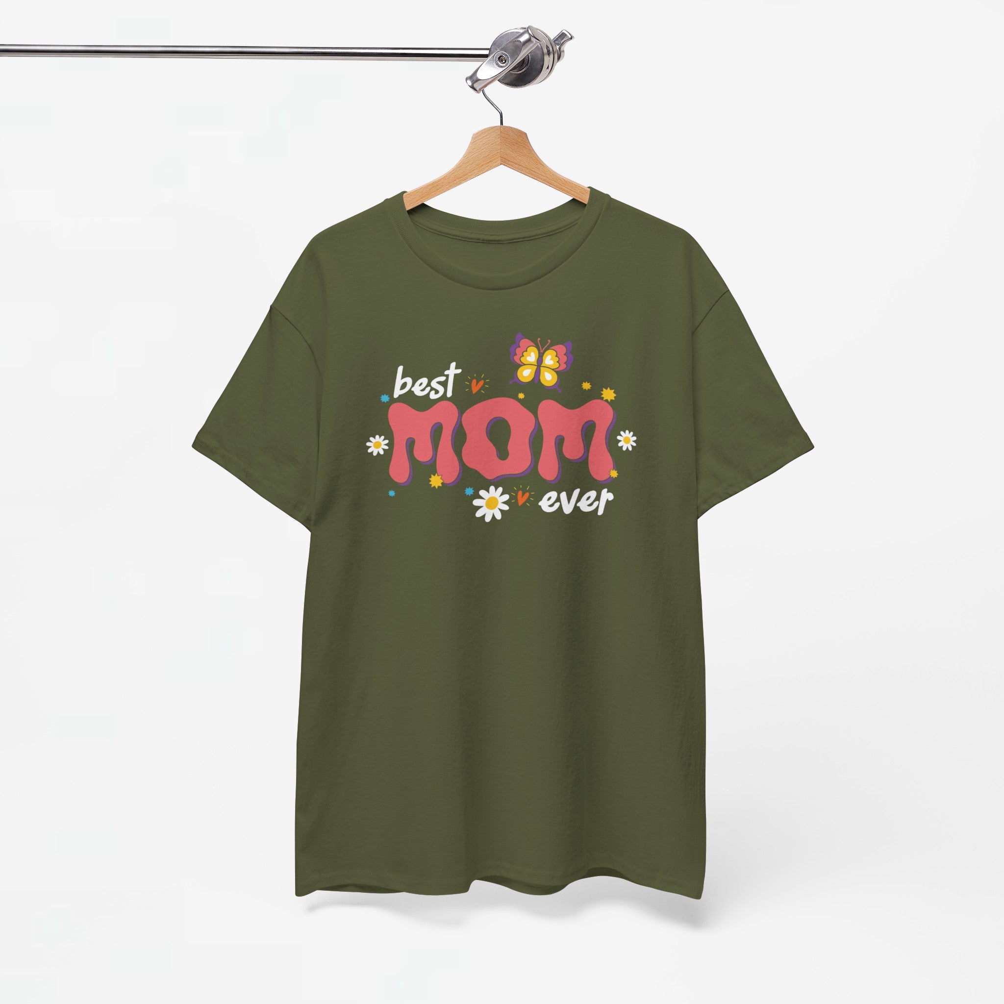 Moederdag Mama Cadeau - T-shirt - Best Mom Ever - Oversized - #39