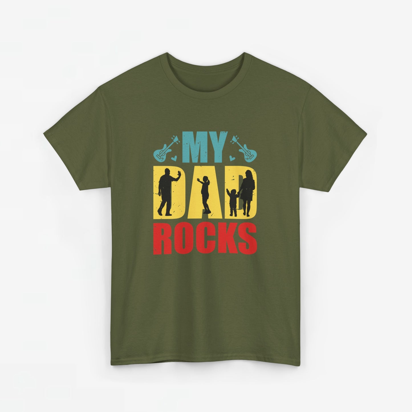 Vaderdag Papa Cadeau - T-shirt - My Dad Rocks - Oversized #35