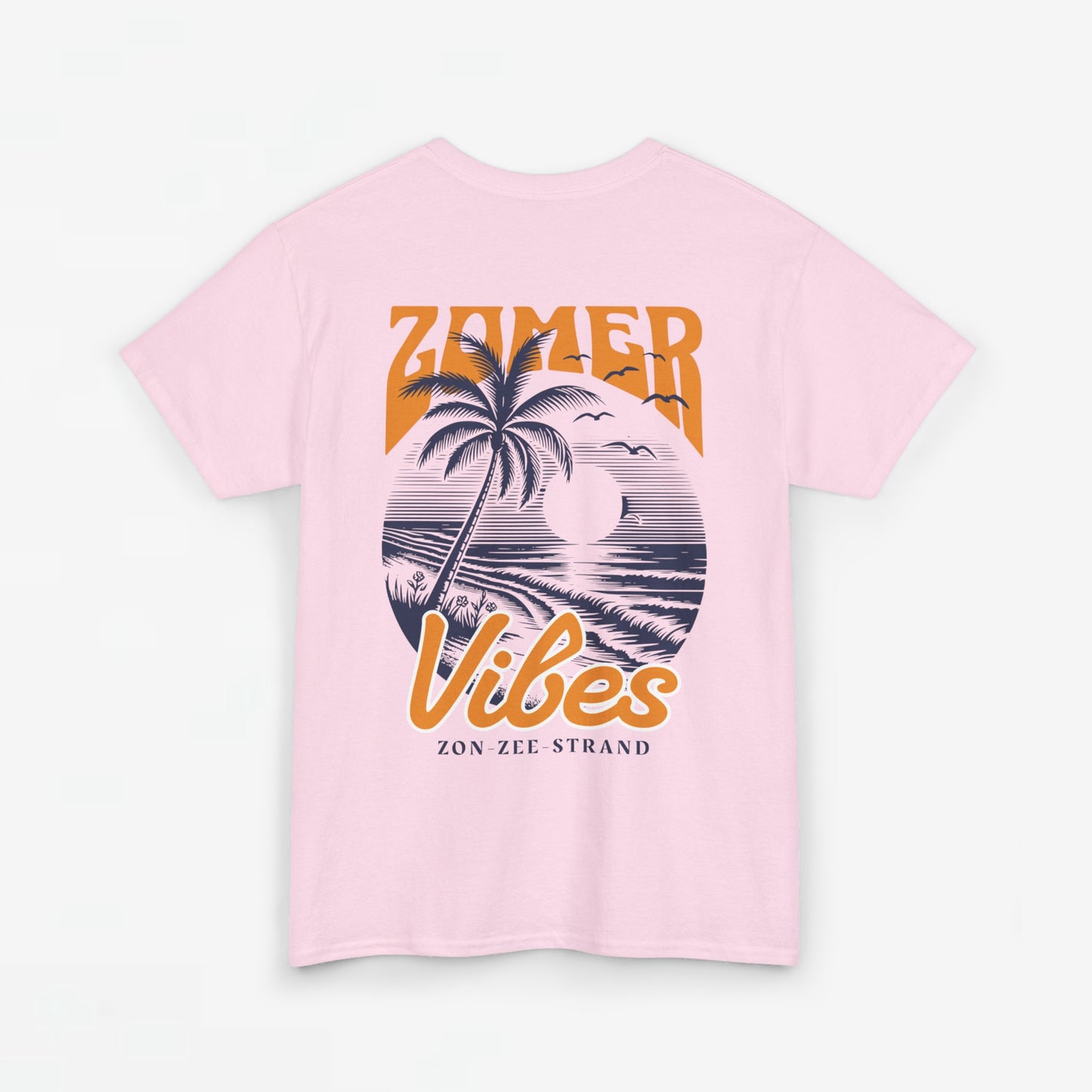 Zomer T-shirt voor Dames - Skrrtshirt Zomervakantie Oversized Tee #2- Zomer Vibes