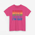 Gay Pride T-shirt - Go Away I'm Gay - Oversized #45