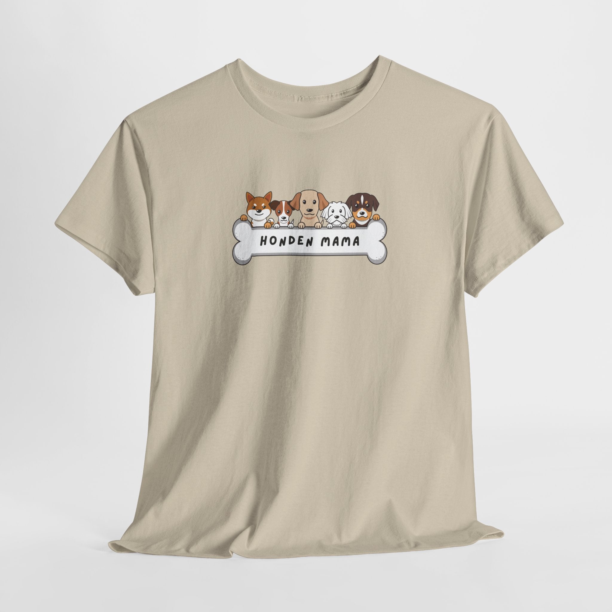 Moederdag Mama Cadeau - T-shirt - Honden Mama - Oversized - #66