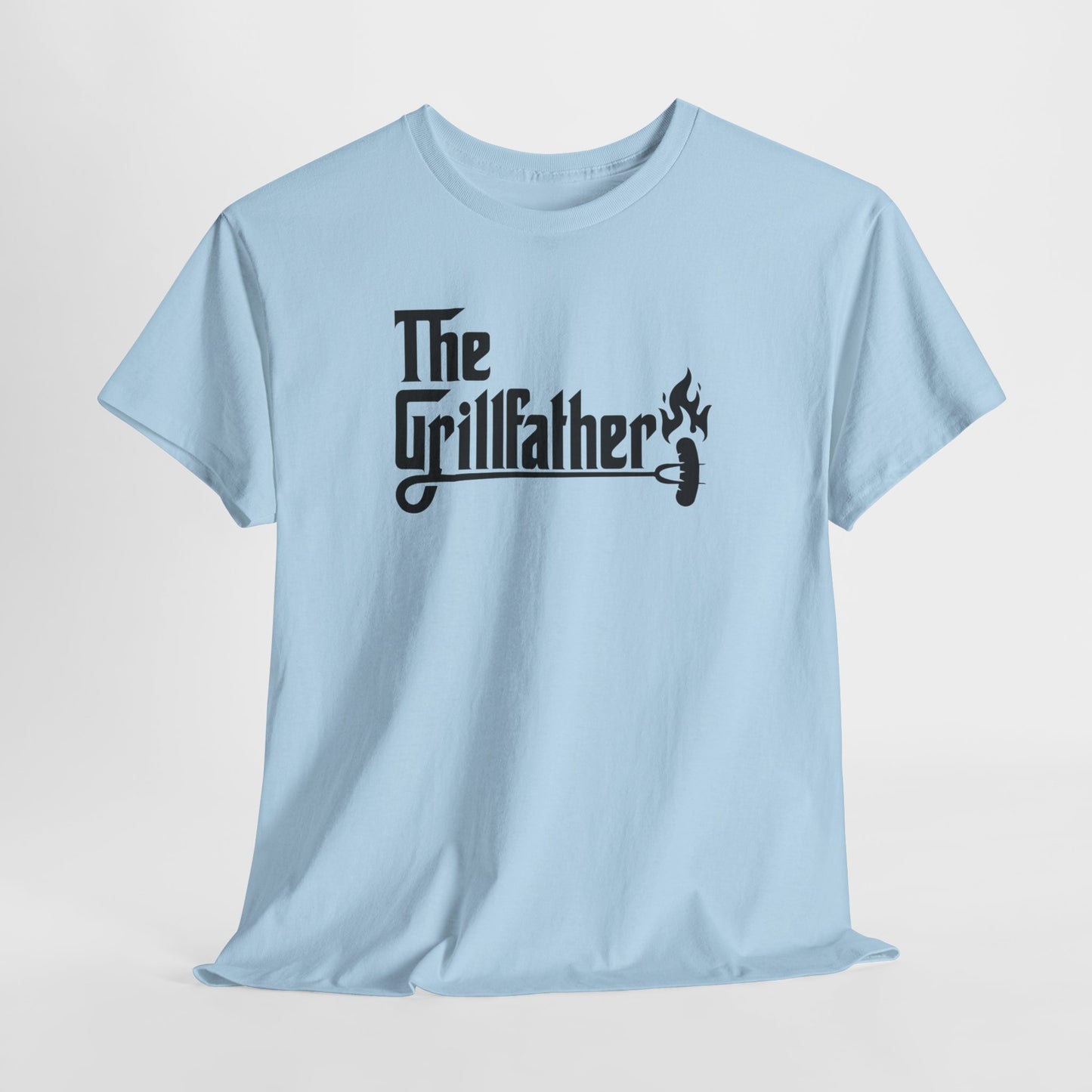 Vaderdag Papa Cadeau - T-shirt - The Grillfather (zwarte tekst) Oversized #2