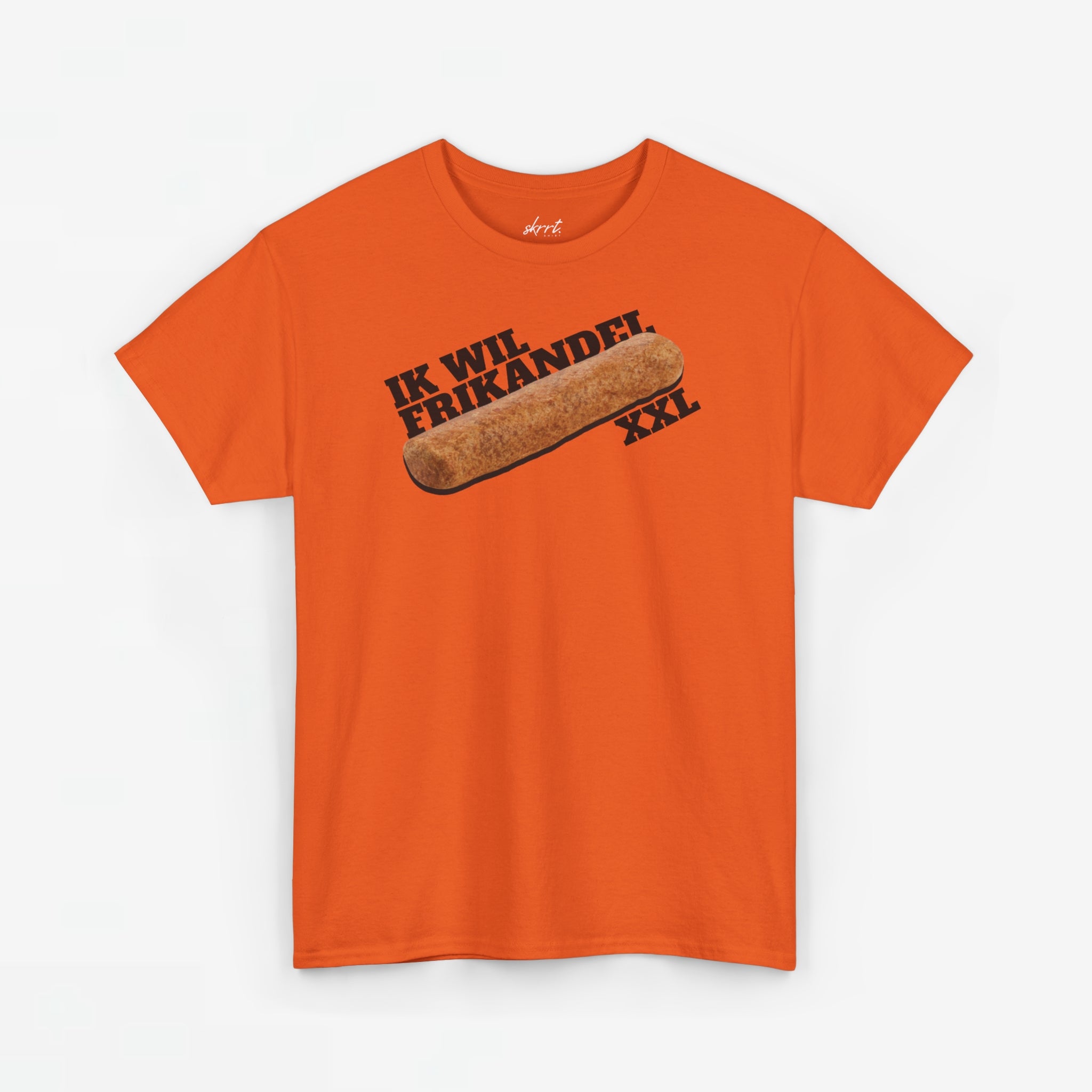 Ik wil Frikandel XXL | Front Print | Koningsdag T-shirt | Oversized