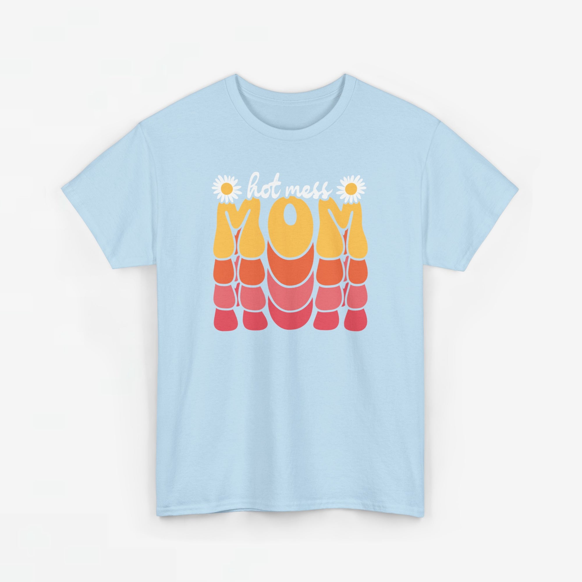 Moederdag Mama Cadeau - T-shirt - Hot Mess Mom - Oversized - #31