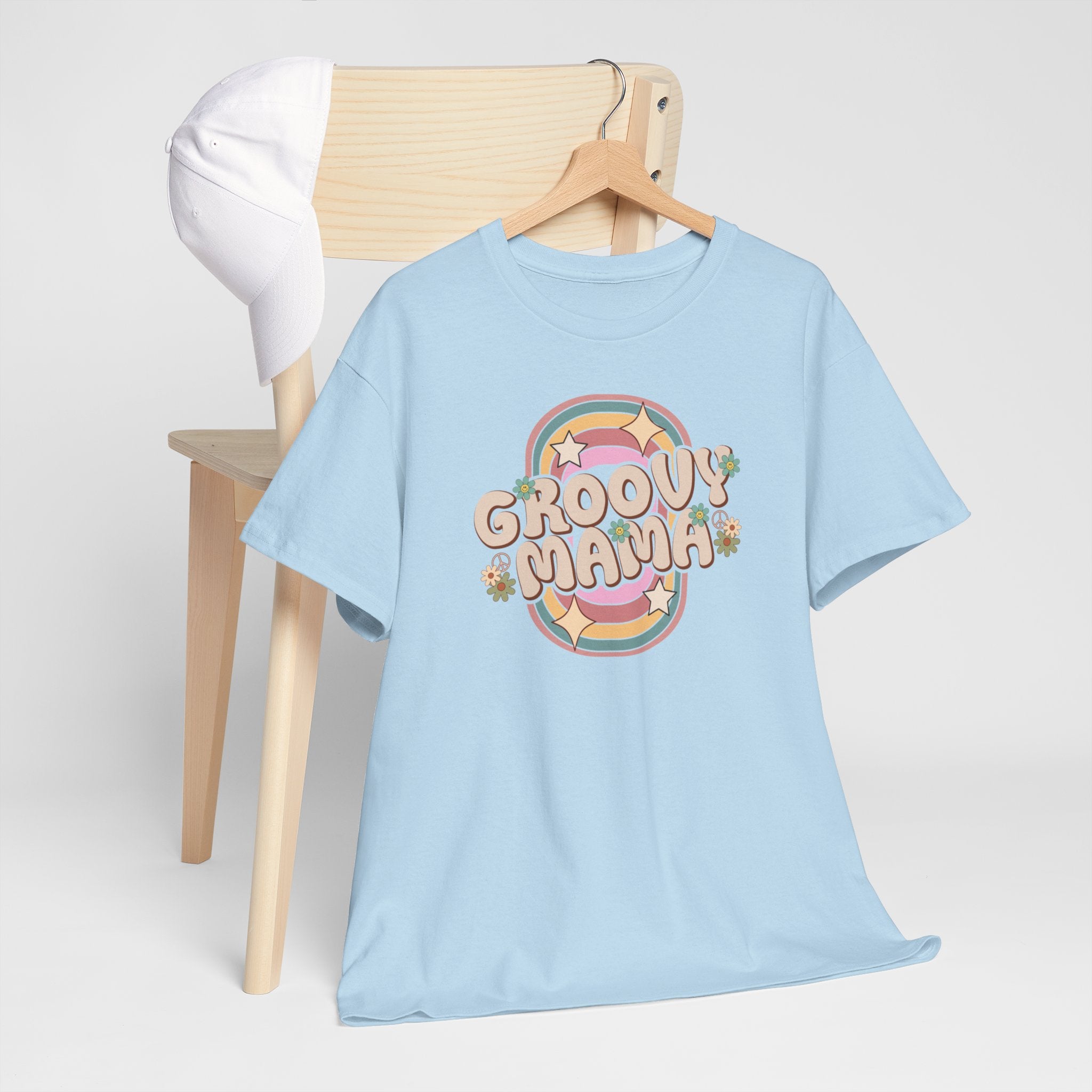 Moederdag Mama Cadeau - T-shirt - Groovy Mama - Oversized - #45