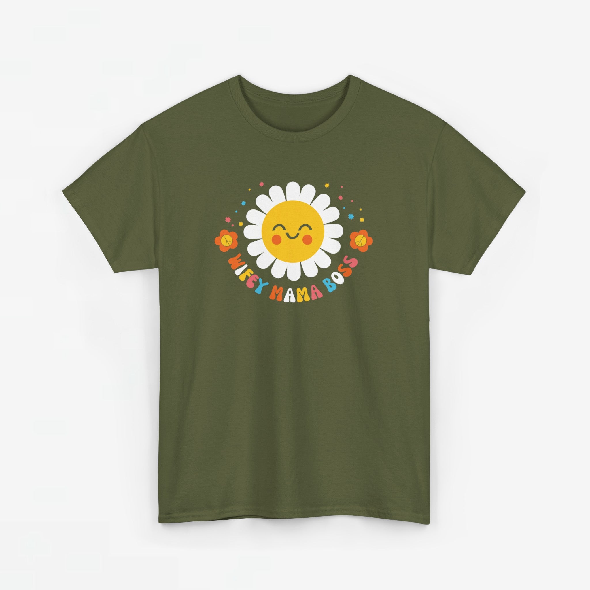 Moederdag Mama Cadeau - T-shirt - Wifey Mama Boss - Oversized - #32