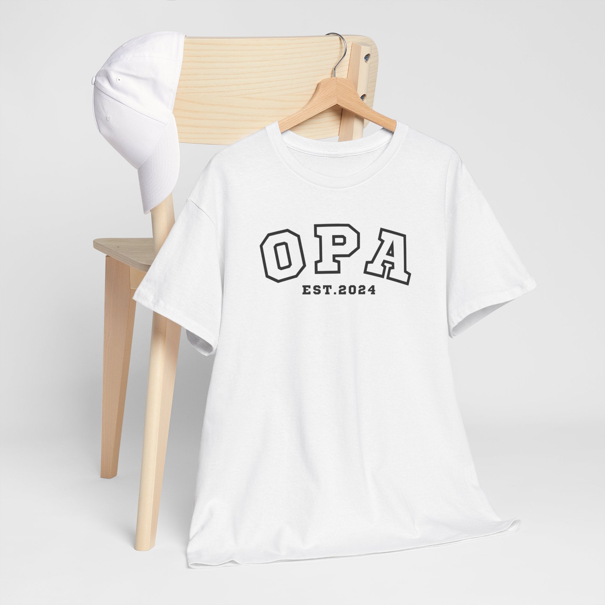 Gepersonaliseerd Opa T-shirt met EST jaartal