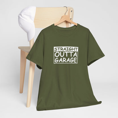 Vaderdag Papa Cadeau - T-shirt - Straight Outta Garage - Oversized #59