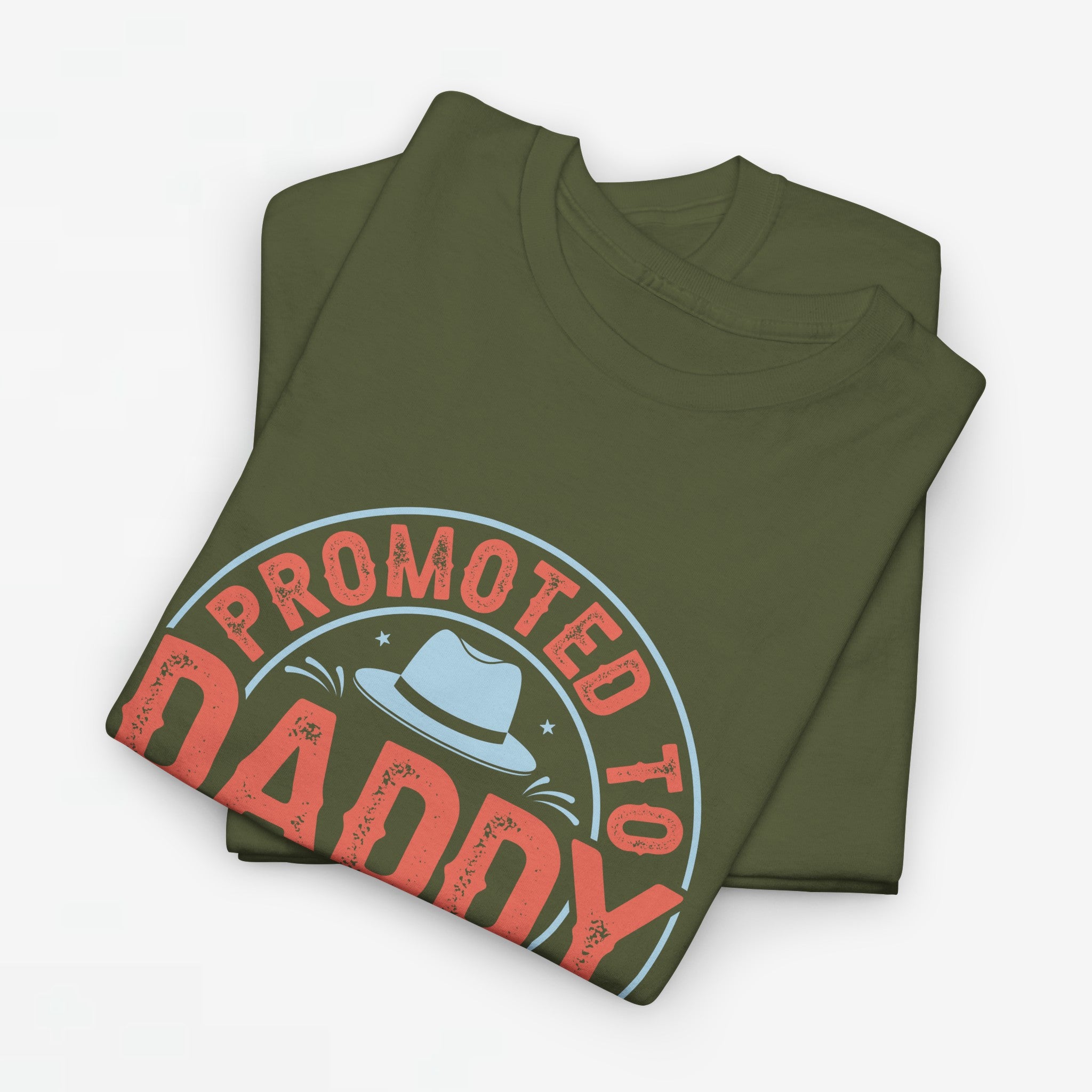 Vaderdag Papa Cadeau - T-shirt - Promoted to Daddy EST 2024 - Oversized #30