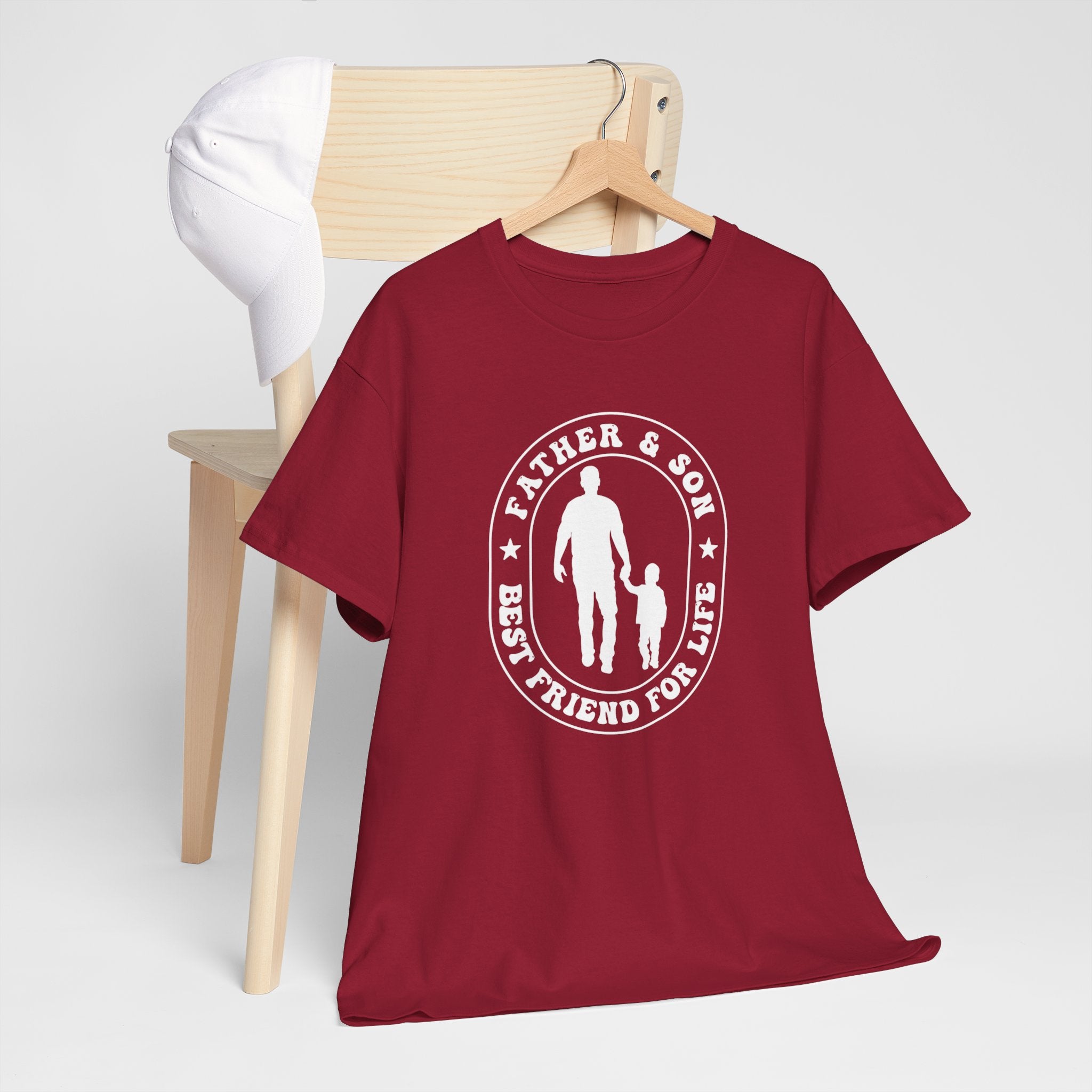 Vaderdag Papa Cadeau - T-shirt - Father & Son Best friend for life - Oversized #20
