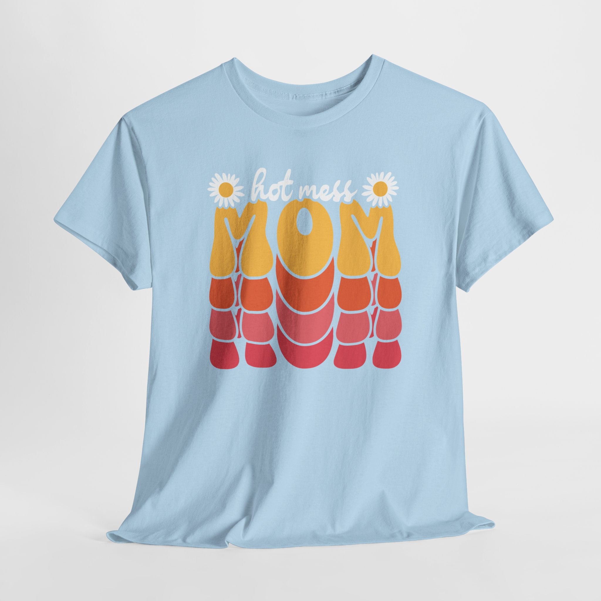 Moederdag Mama Cadeau - T-shirt - Hot Mess Mom - Oversized - #31