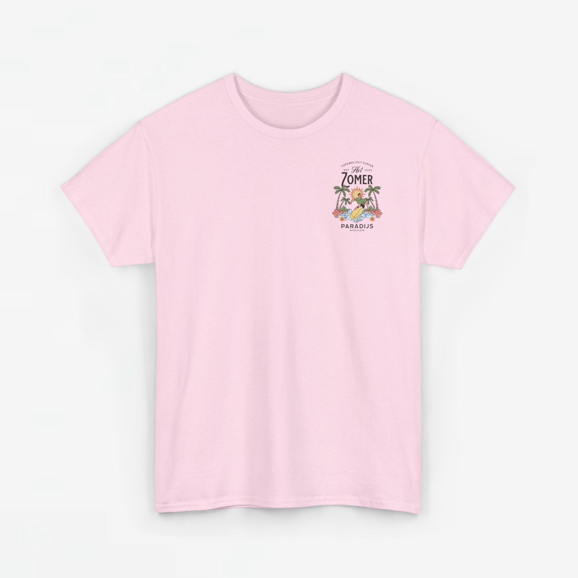 Zomer T-shirt voor Heren - Skrrtshirt Zomervakantie Oversized Tee #10 - Zomer Paradijs
