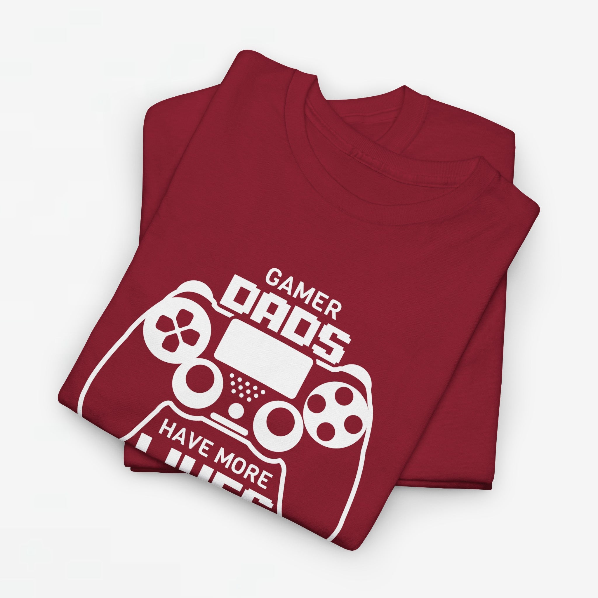 Vaderdag Papa Cadeau - T-shirt - Gamer Dads have more lives - Oversized #22