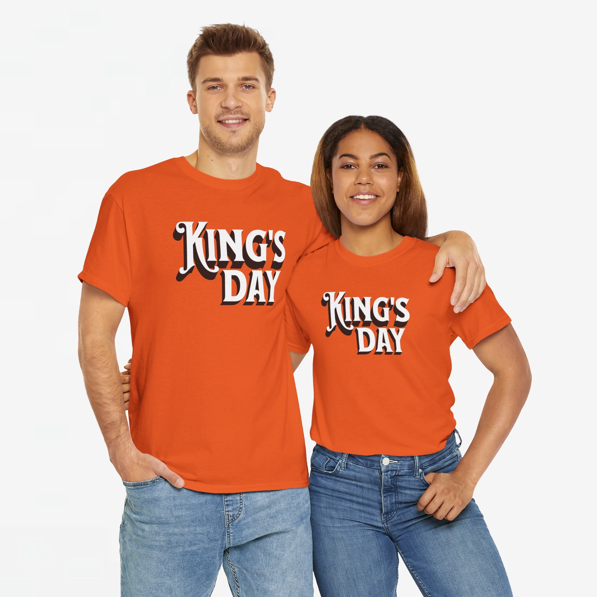 King's Day | Front Print | Koningsdag T-shirt | Oversized