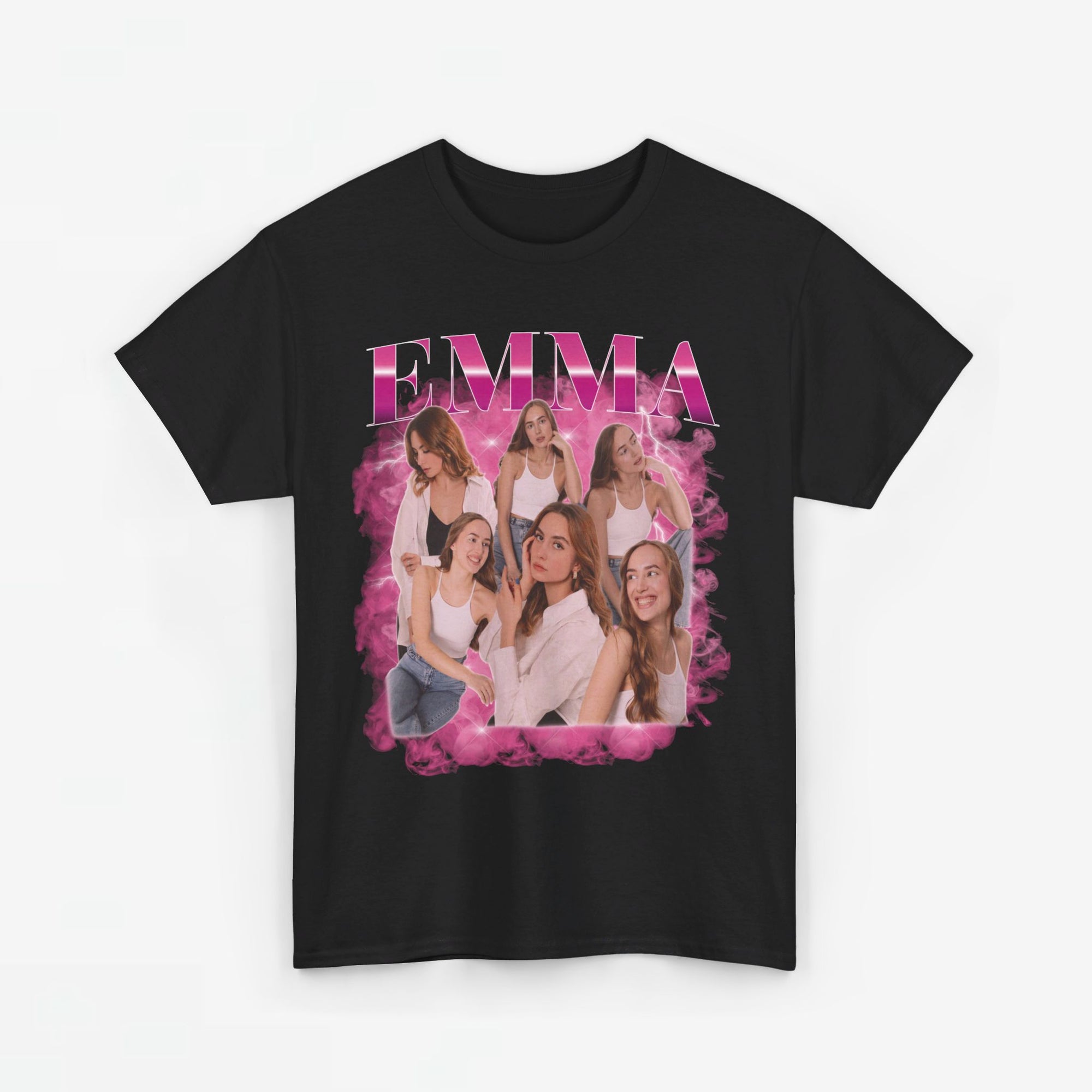 Gepersonaliseerde Cadeau - Vriendin/Vrouw Foto T-shirt - Grappige 90s Bootleg Shirt