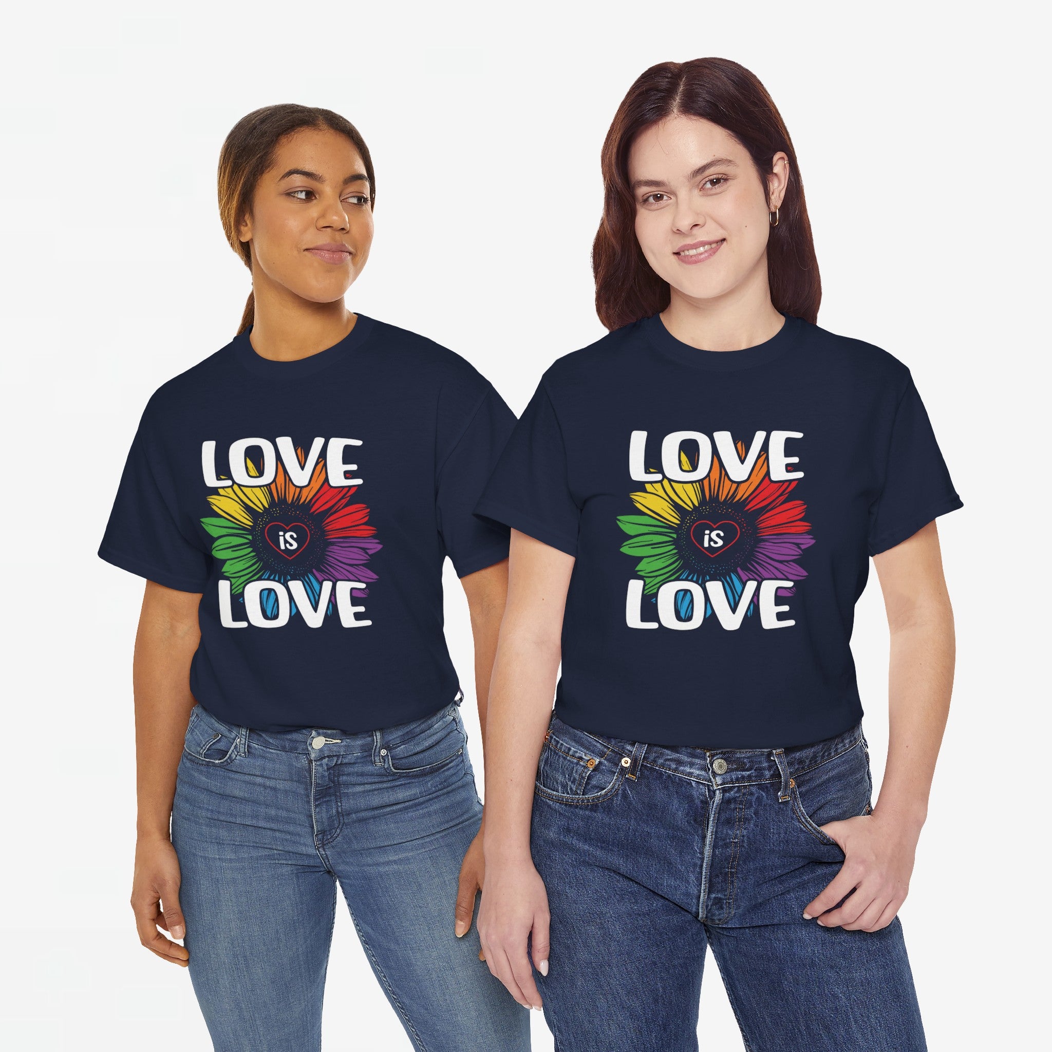 Gay Pride T-shirt - Love is Love - Oversized #65