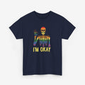 Gay Pride T-shirt - Skelet I'm Okay | SkrrtShirt