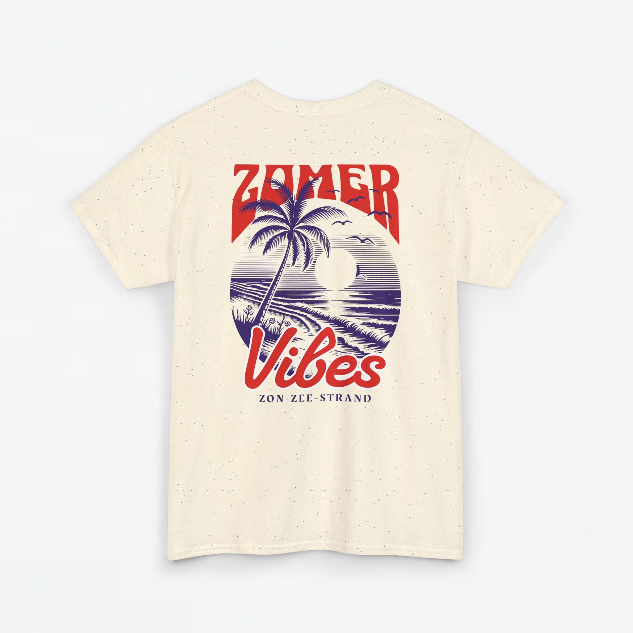 Zomer T-shirt voor Heren - Skrrtshirt Zomervakantie Oversized Tee #1 - Zomer Vibes