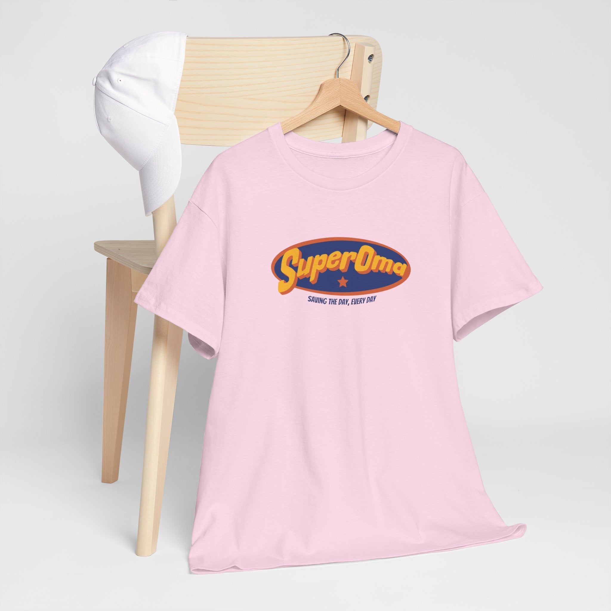 Moederdag Mama Cadeau - T-shirt - Super Oma - Oversized - #71
