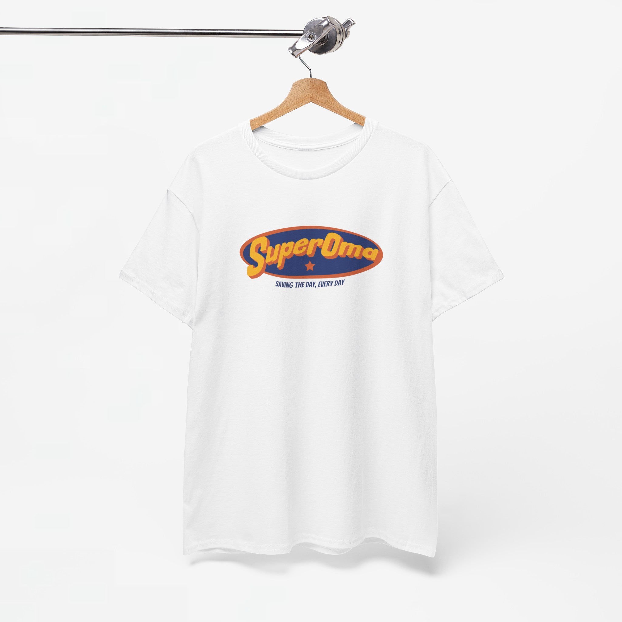 Moederdag Mama Cadeau - T-shirt - Super Oma - Oversized - #71