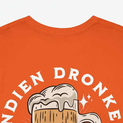 Indien Dronken Graag Retourneren Naar Vriend(in) | Back Print | Koningsdag T-shirt | Oversized | Dames